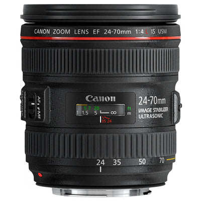 Canon EF 24-70mm f/4.0L IS USM Standard Zoom Lens - 6313B002