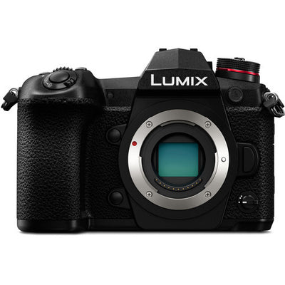 Panasonic Lumix DC-G9 Mirrorless Micro 4/3 Camera (Body) + 64GB + Flash Bundle