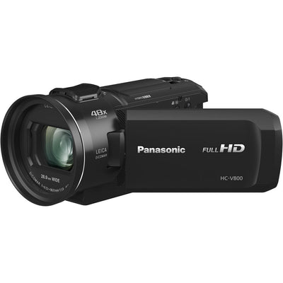 Panasonic HC-V800 Full HD Camcorder HC-V800K - 7PC Accessory Bundle