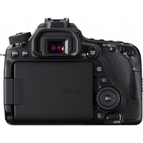 Canon EOS 80D DSLR Camera (Body Only) 1263C004 with Extreme 32GB and Gadget Case