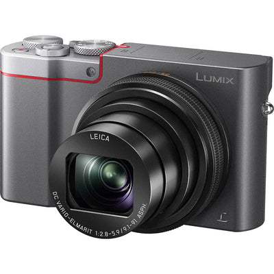 Panasonic LUMIX DC-TZ220D/ZS200D Digital Camera (Silver) - 7PC Accessory Bundle