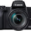 Canon EOS M50 Mark II Mirrorless Camera with 18-150mm IS STM (Black) 7PC Bundle