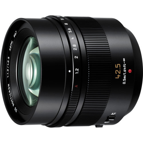 Panasonic Leica DG Nocticron 42.5mm f/1.2 ASPH. POWER O.I.S. Lens - H-NS043