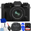 FUJIFILM X-T30 II Mirrorless Camera with XC 15-45mm OIS PZ Lens Black - 7PC Kit
