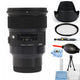 Sigma 24mm f/1.4 DG HSM Art Lens for Sony E 401965 - Essential UV Filter Bundle Sigma