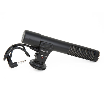 External Interview Video Recording Camera Microphone MIC for Canon Nikon DSLRs