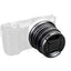 ULTIMAXX 25mm f/1.8 Manual Lens for Sony E Mount (Nex) - 7PC Accessory Kit