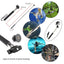 Handheld Pole Extendable Monopod Selfie Stick with GoPro Adapter