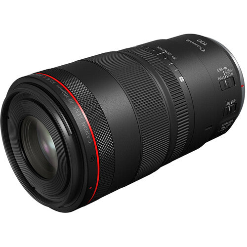 Canon RF 100mm f/2.8L Macro IS USM Lens With UV Filter Cleaning Kit and Hood