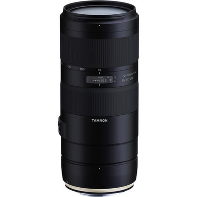 Tamron 70-210mm f/4 Di VC USD Lens for Canon EF - Essential UV Filter Bundle