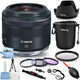 Canon RF 35mm f/1.8 IS Macro STM Lens - 12PC Accessory Bundle Canon