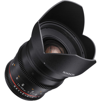 Rokinon 24mm T1.5 Cine DS Lens for Nikon F Mount - DS24M-N  Brand New!!