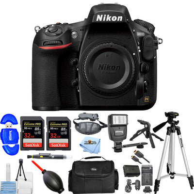 Nikon D810 DSLR Camera (Body Only) - 15PC Accessory Bundle