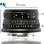 ULTIMAXX 25mm f/1.8 Manual Lens for Sony E Mount (Nex) - 7PC Accessory Kit