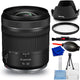 Canon RF 15-30mm f/4.5-6.3 IS STM Lens (New in White Box) - 7PC Accessory Bundle Canon