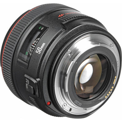 Canon EF 50mm f/1.2L USM Lens (Black) - 1257B002