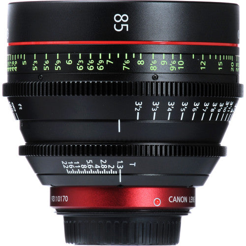 Canon CN-E 85mm T1.3 L F Cine Lens 6571B001 + Lens Pouch Bundle