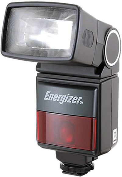 Energizer Digital I-TTL DSLR Flash for Nikon + AA Batteries and Charger Bundle