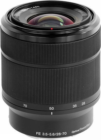 Sony FE 28-70mm f/3.5-5.6 OSS Lens (Black) - 10PC Accessory Bundle