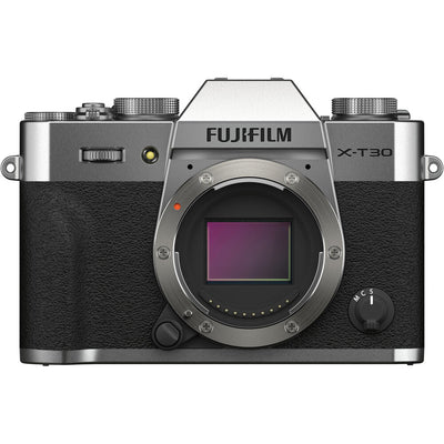 FUJIFILM X-T30 II Mirrorless Camera (Silver) 16759641 - 7PC Accessory Bundle