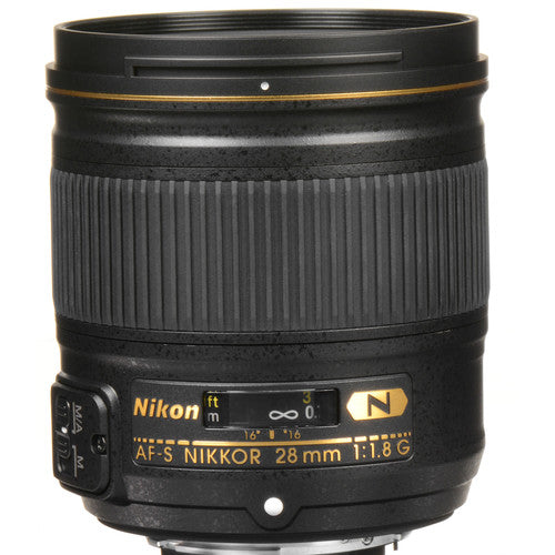 Nikon AF-S NIKKOR 28mm f/1.8G Lens - 2203 F-Mount Lens FX Format