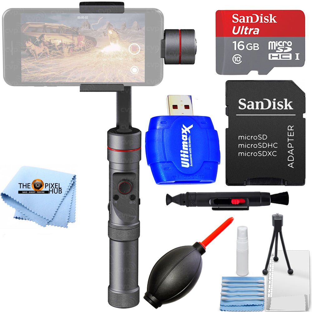 STARTER BUNDLE for Zhiyun-Tech Smooth 3 Handheld Stabilizer for Smartphones Kit