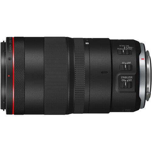 Canon RF 100mm f/2.8L Macro IS USM Lens With UV Filter Cleaning Kit and Hood