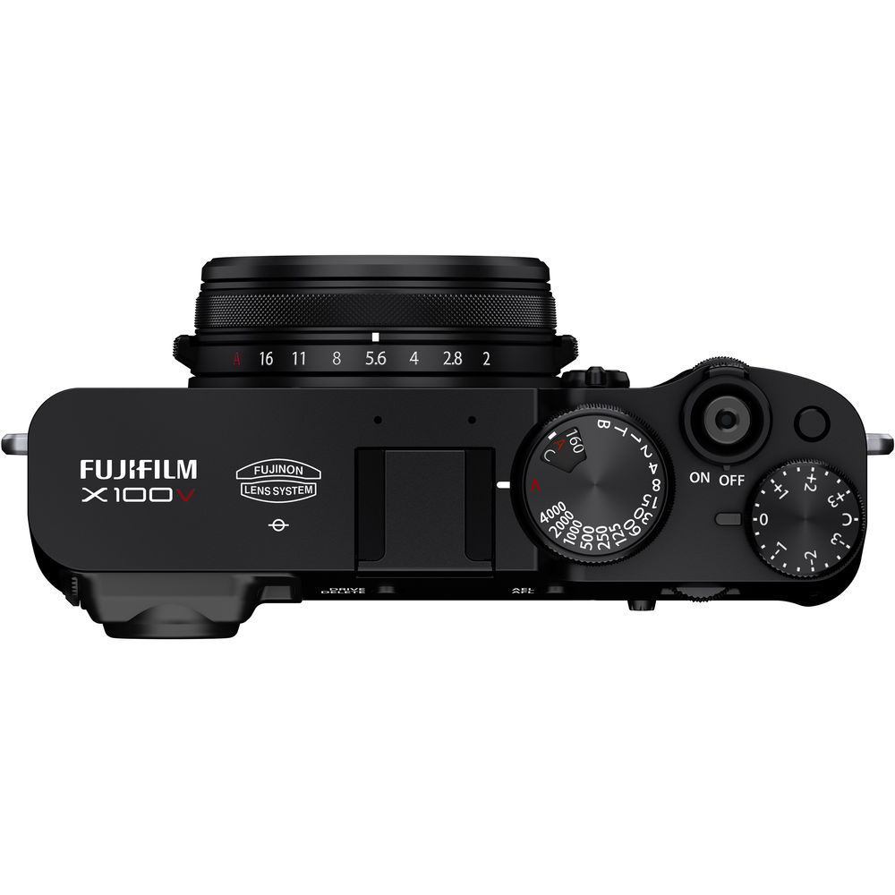 FUJIFILM X100V Digital Camera (Black) 16643000 - 12PC Accessory Bundle