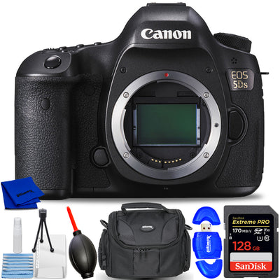 Canon EOS 5D S 5DS DSLR Camera (Body Only) - 7PC Accessory Bundle