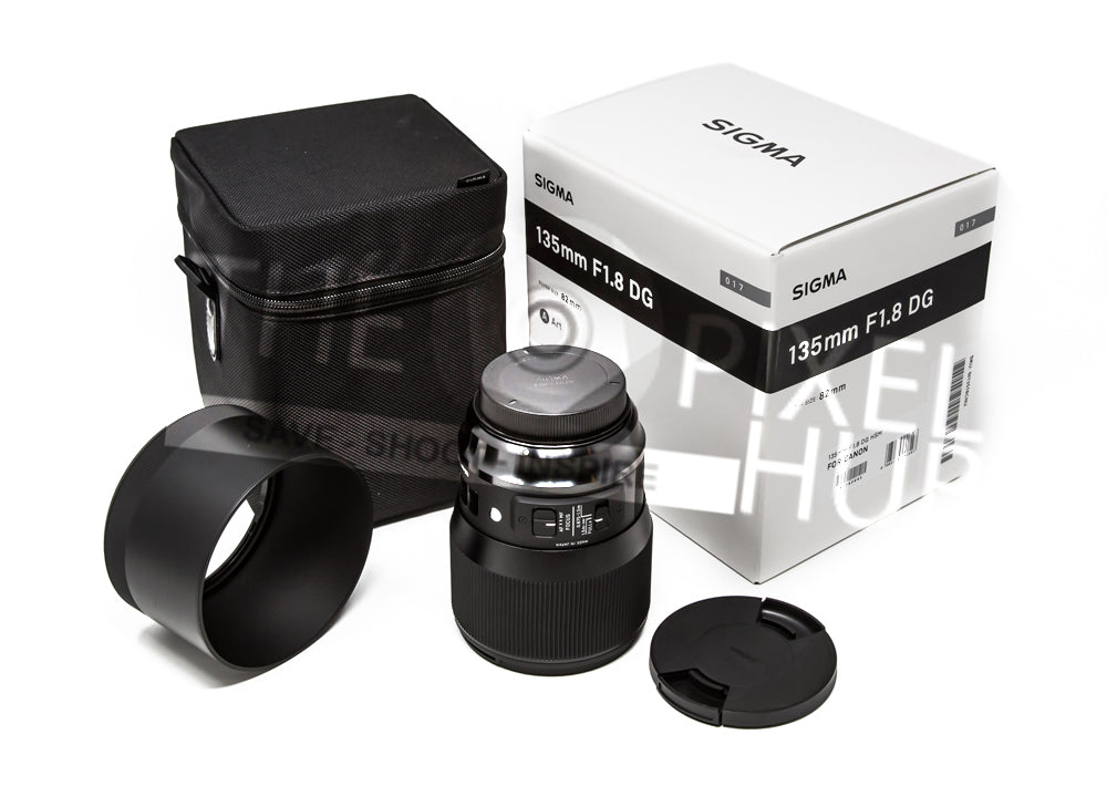 Sigma 135mm f/1.8 DG HSM Art Lens for Nikon F 240955 Starter UV Filter Bundle