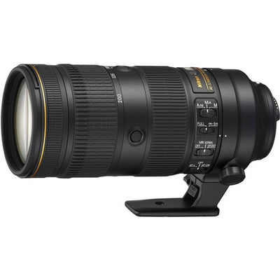 Nikon AF-S NIKKOR 70-200mm f/2.8E FL ED VR Lens - Essential UV Filter Bundle