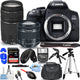 Canon EOS 850D DSLR with 18-55mm + 75-300mm + 32GB + Flash Bundle Canon