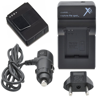 Extended Life Replacement Battery and Charger AHDBT-301 for GoPro HERO3 & HERO3+