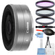 Canon EF-M 22mm f/2 STM Lens (Silver) 9808002 New in White Box - Filter Bundle Canon