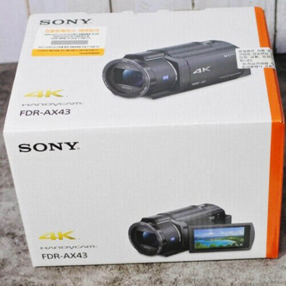 Sony FDR-AX43 UHD 4K Handycam Camcorder - 15PC Accessory Bundle