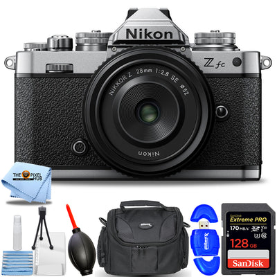 Nikon Zfc Mirrorless Camera with 28mm Lens 1673 - 7PC Accessory Bundle