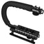 Professional Video Stabilizing Handle C/U Shape Pro Handle Grip Handheld Mount