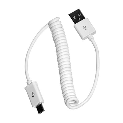 ULTIMAXX Coil Micro USB Data Cable For Android Devices for DJI Phantom Remotes