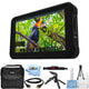 Atomos Shinobi 5.2" 4K HDMI Monitor ATOMSHBH01 + Gadget Bag + HDMI Cable Bundle Atomos