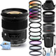 Sigma 50mm f/1.4 DG HSM Art Lens for Nikon F + Filter Kit + Lens Pouch Bundle Sigma