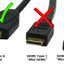 6FT Micro HDMI to HDMI Cable for Phone Motorola Xoom Atrix 2 Droid X