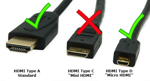 6FT Micro HDMI to HDMI Cable for Phone Motorola Xoom Atrix 2 Droid X