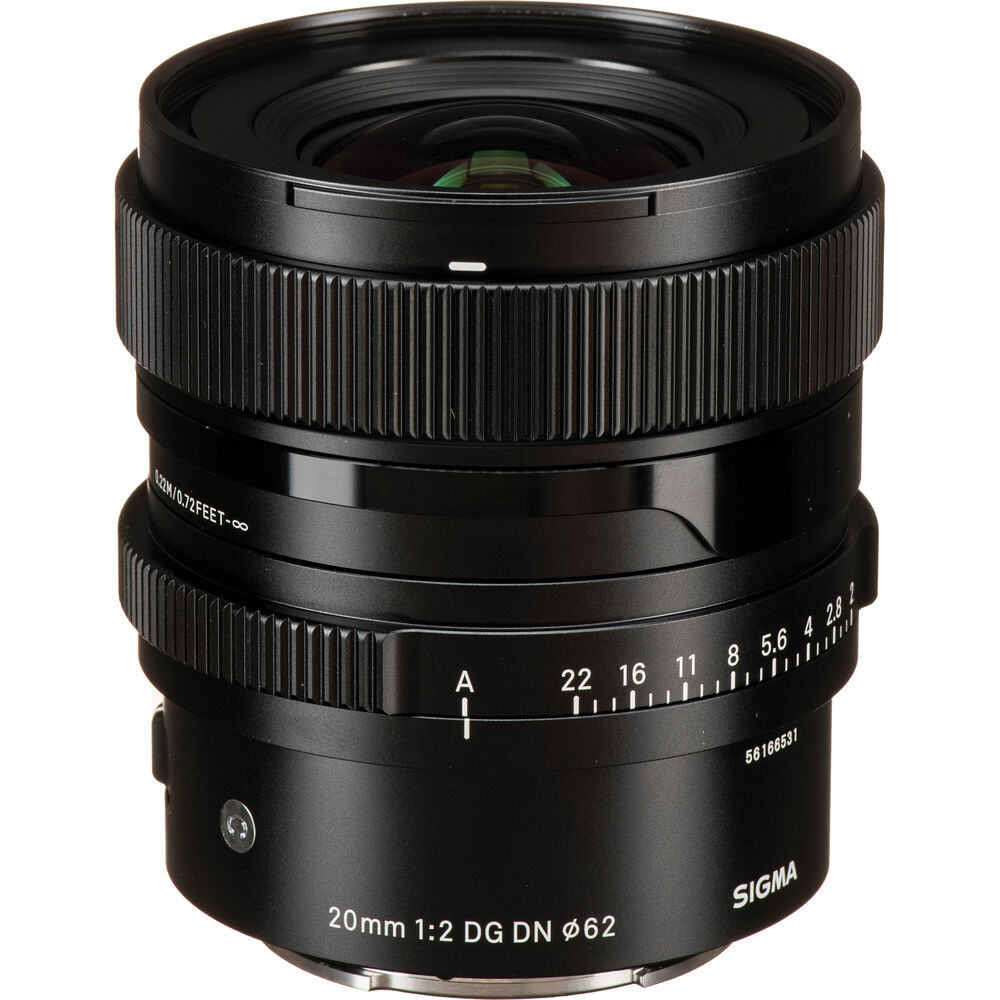 Sigma 20mm f/2 DG DN Contemporary Lens for Sony E - 490965