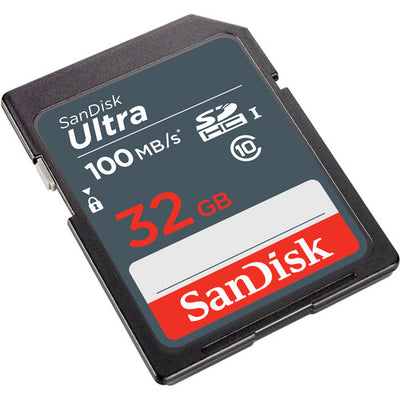 SanDisk 32GB Ultra SDHC UHS-I Memory Card - SDSDUNR-032G-GN6IN
