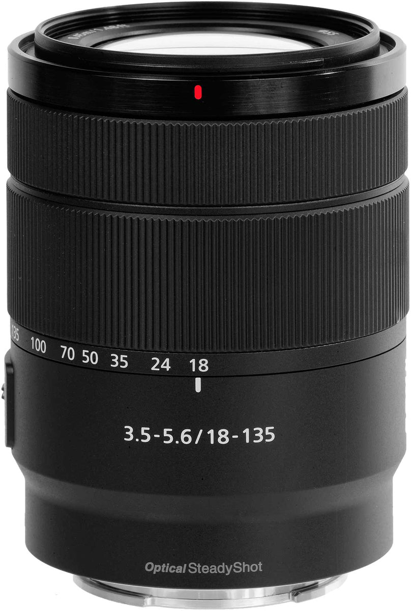 Sony E 18-135mm f/3.5-5.6 OSS Lens (SEL18135) - Bulk Packaging White Box