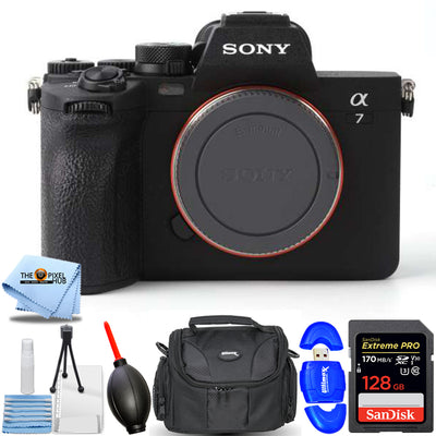 Sony a7 IV Mirrorless Camera ILCE-7M4/B - 7PC Accessory Bundle