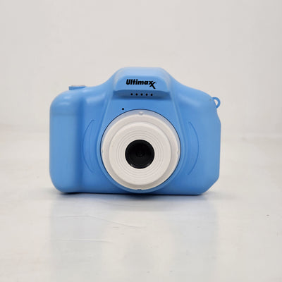 Ultimaxx Digital Video Recorder Camera (Blue) Kids Teens ages 8-12 Beginners with Games 32GB Micro SD Holiday Christmas Gift