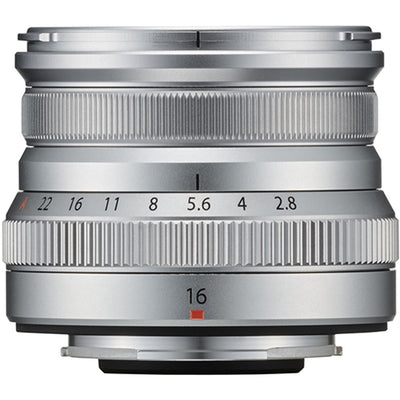 FUJIFILM XF 16mm f/2.8 R WR Lens (Silver) - 16611681