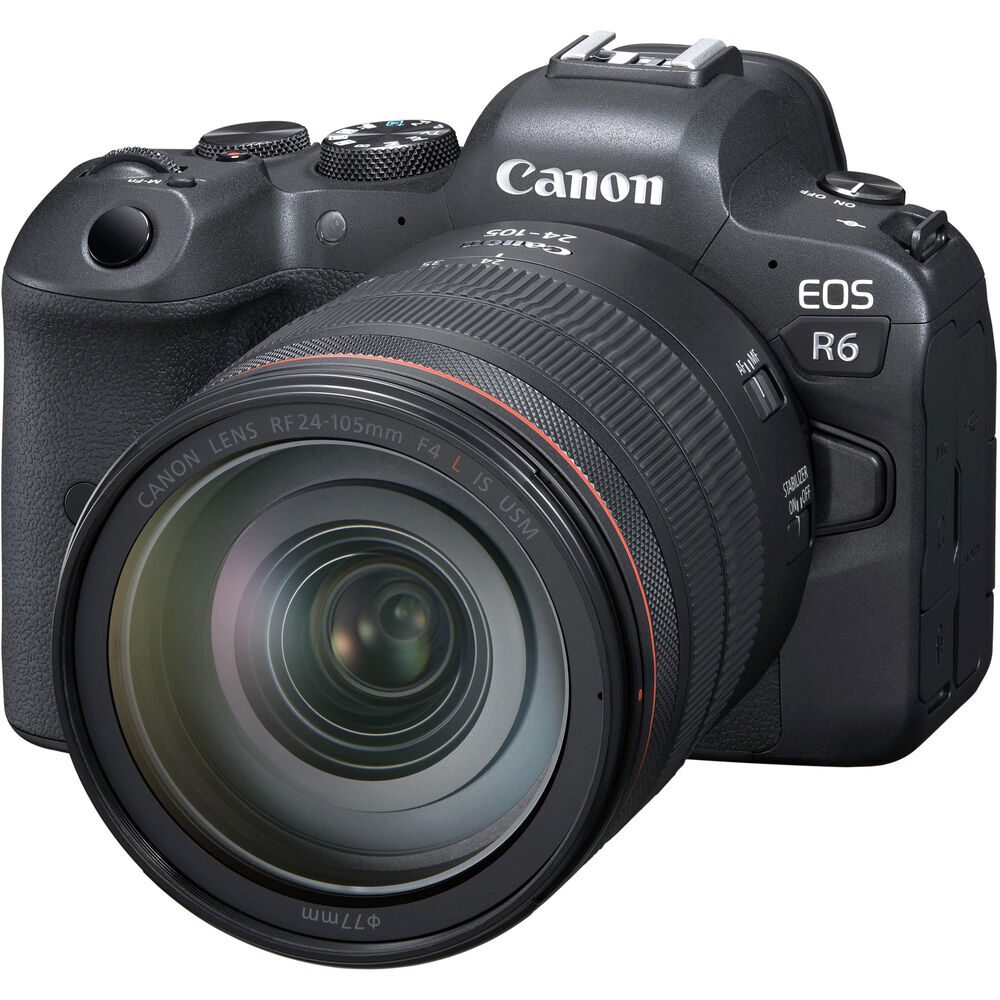 Canon EOS R6 Mirrorless Camera with 24-105mm f/4 Lens - 4082C012