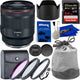 Canon RF 50mm f/1.2L USM Lens 2959C002 - 7PC Accessory Bundle Canon